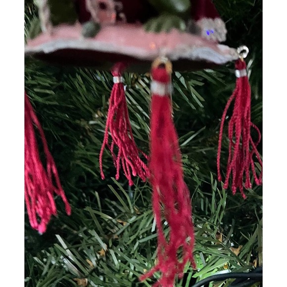 Frog Crown Prince Hanging Ornament Ceramic Kitschy Christmas Holiday Tree Kids - Picture 4 of 10